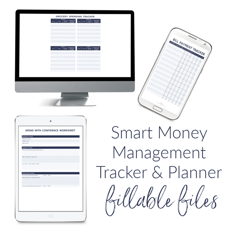 Smart Money Management Tracker Fillable Files