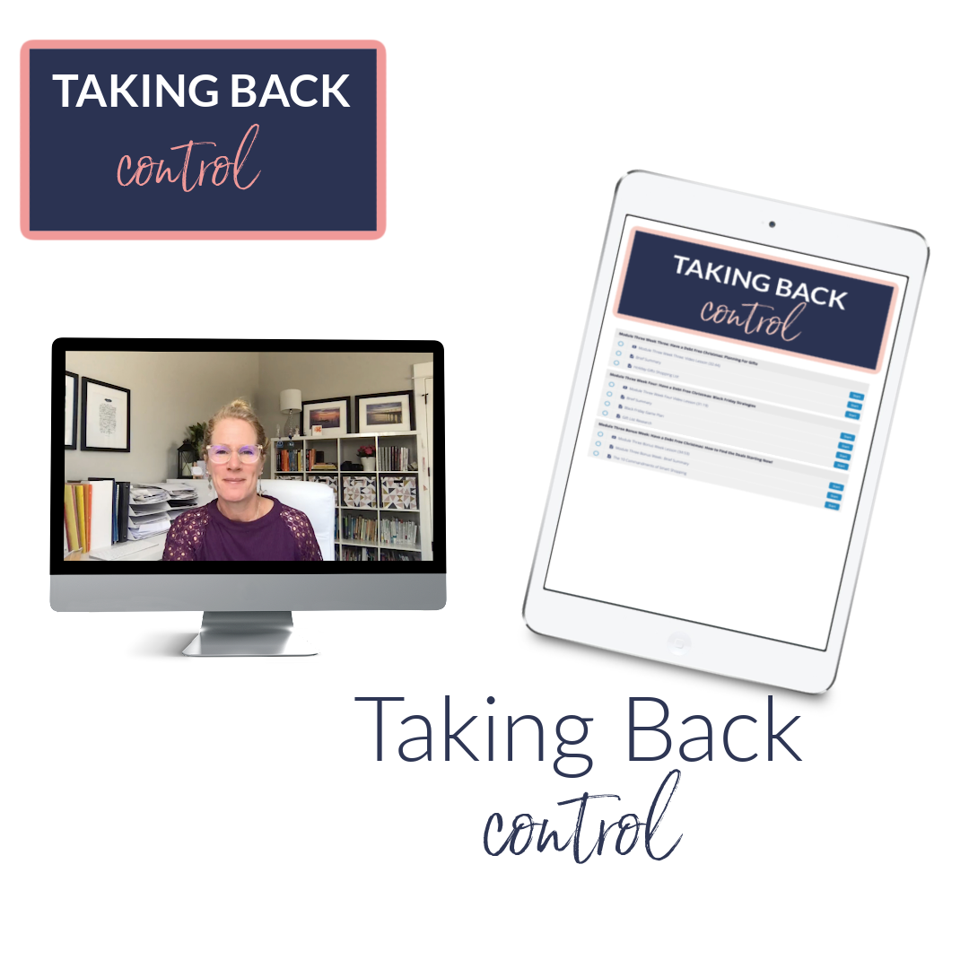 Taking Back Control – The Intentional Mom Shop