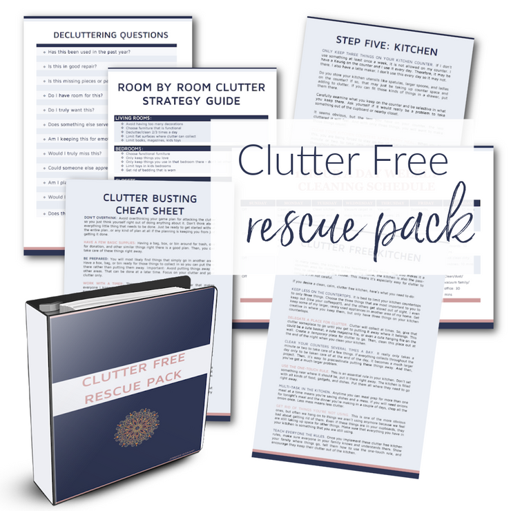 Clutter Free Rescue Pack