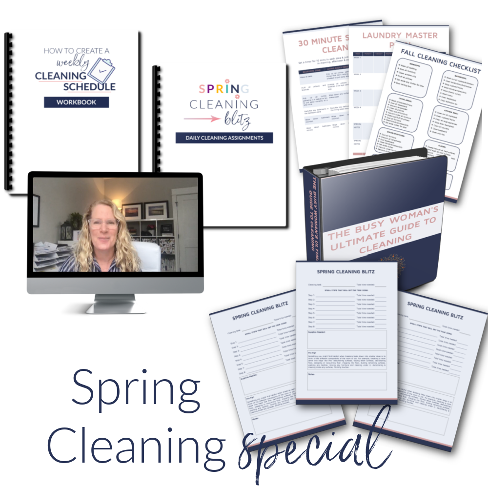 Spring Clean Special Spring Cleaning Special β The Intentional Mom Shop